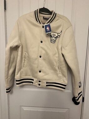 NBA Chicago Bulls faux suede jacket